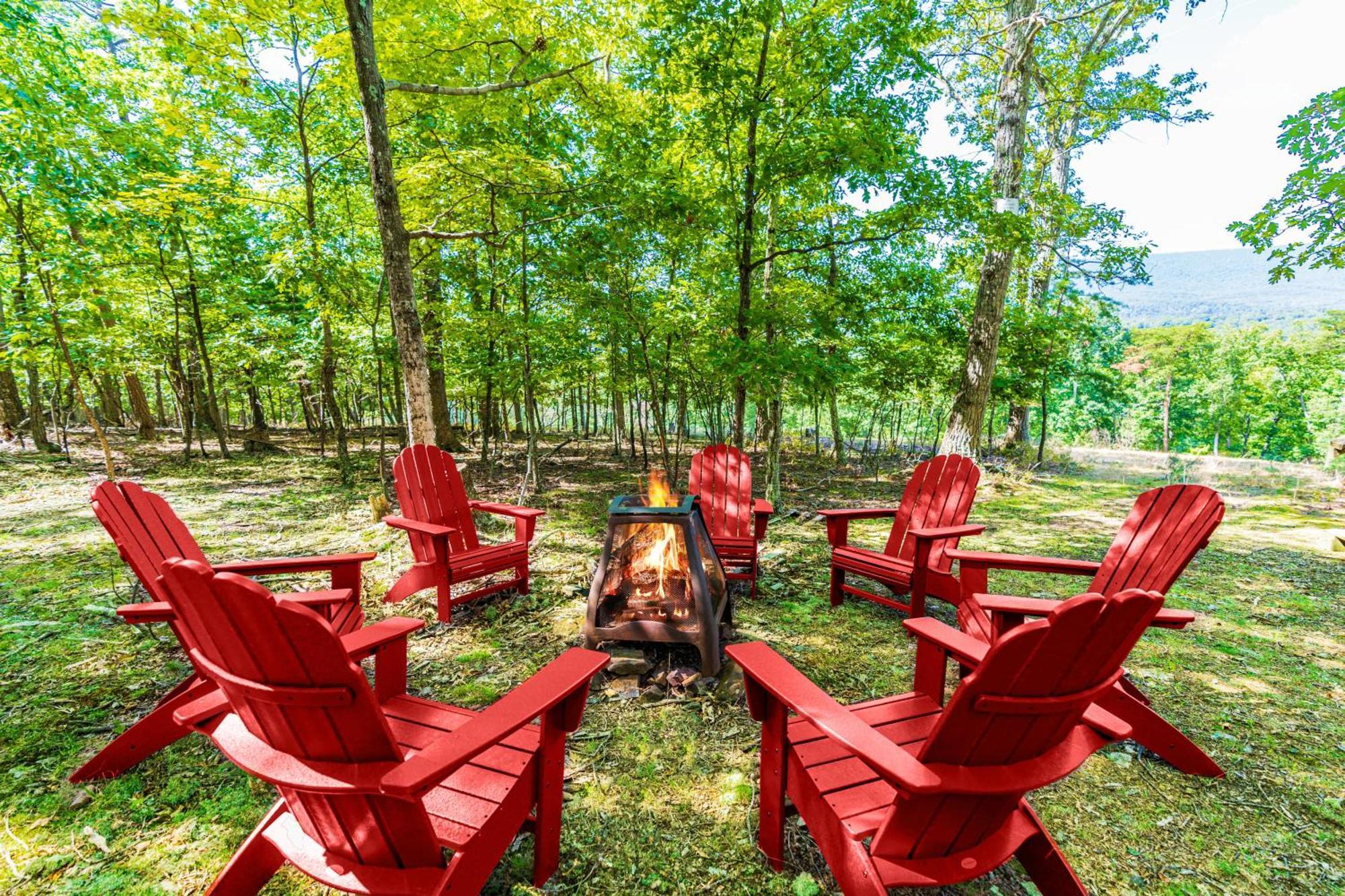 Great Views! A-Frame W Hot Tub, Grill & Fire Pit Vila Morton Grove Exterior foto